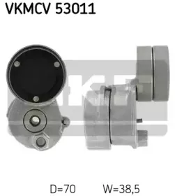 VKMCV 53011 SKF Натяжной ролик, поликлиновойремень